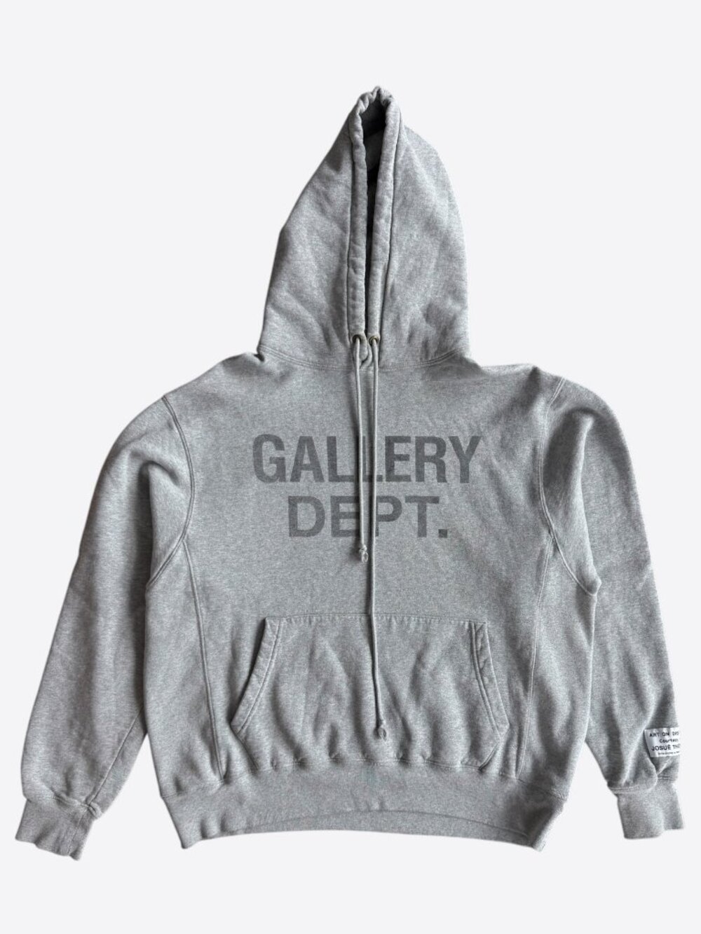 Gallery Dept Grey Logo Hoodie